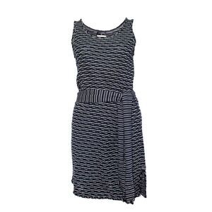 Chanel Blue and white wrap dress